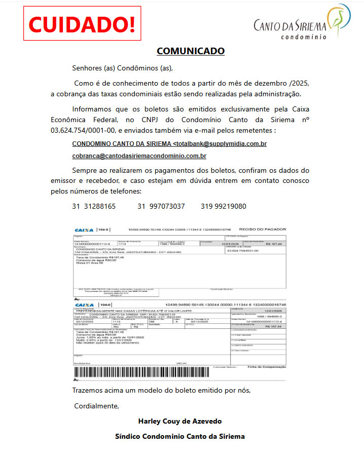 Condom�nio Canto da Siriema